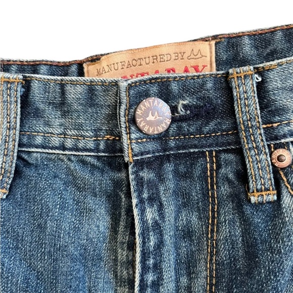 Mantaray Mens Jeans W32 L32 Light Blue Distressed Excellent Condition - Picture 8 of 10